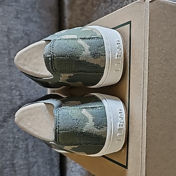 Women's L.L. Bean Knit Slip-on Sneakers - Picture 2 of 4